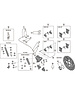 Shimano Shimano Spares BR-R9170 calliper fixing bolt C for 25 mm rear mount thickness