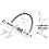 Shimano Shimano Spares WH-MT600-TL-F15-29 complete hub axle, 100 mm