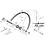 Shimano Shimano Spares WH-MT600-TL-F15-B-29 complete hub axle, 110 mm