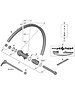 Shimano Shimano Spares WH-MT600-TL-F15-275 spoke -279 mm