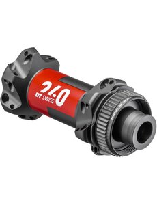 DT Swiss DT Swiss 240 Straight Pull Front Disc Centre-Lock 100 X 12 mm, 24 Hole Black