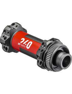 DT Swiss DT Swiss 240 Straight Pull Front Disc Centre-Lock 110 X 15 mm Boost, 28 Hole Black