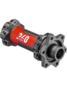 DT Swiss DT Swiss 240 Straight Pull Front Disc 6-Bolt 110 X 15 mm Boost, 28 Hole Black