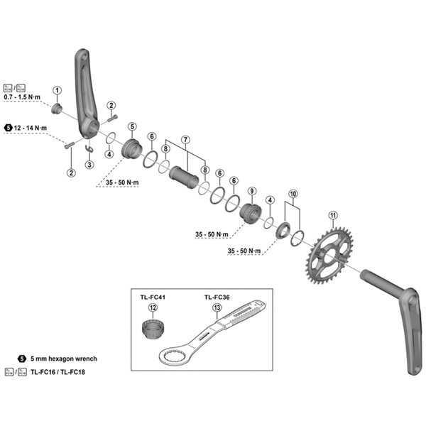 Shimano Shimano Spares FC-M8100 plate
