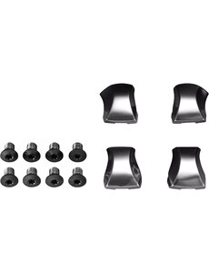 Shimano Shimano Spares FC-M9000 chainring fixing parts and bolts for single, pack of 4