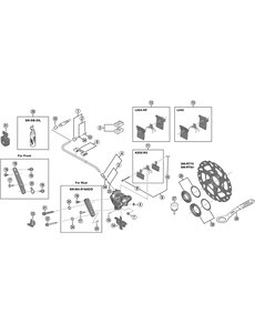 Shimano Shimano Spares SM-BH90 connecting bolt unit, M8 for ST-R9180