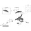 Shimano Shimano Spares ST-EF505 left hand main lever cover and fixing screw