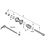 Shimano Shimano Spares FH-M8010 hub axle unit