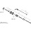 Shimano Shimano Spares FH-MT500-B complete quick release, 176 mm