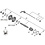 Shimano Shimano Spares FH-MT500-B complete hub axle, 152 mm