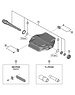 Shimano Shimano Spares PD-EF202 pedal axle assembly, right hand