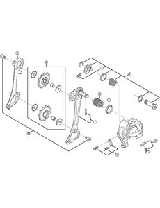 Shimano Shimano Spares RD-T610 inner plate