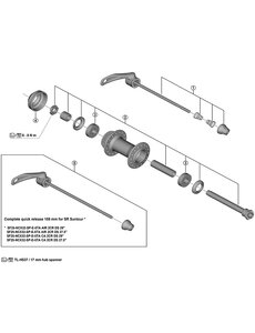 Shimano Shimano Spares FH-QC300 rotor mount cover