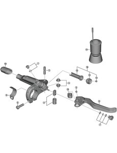 Shimano Shimano Spares BL-T785 lever axle