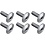 Shimano Shimano Spares SPD-SL 13.5 mm cleat bolts x 6