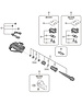 Shimano Shimano Spares PD-ES600 pedal axle assembly, left hand