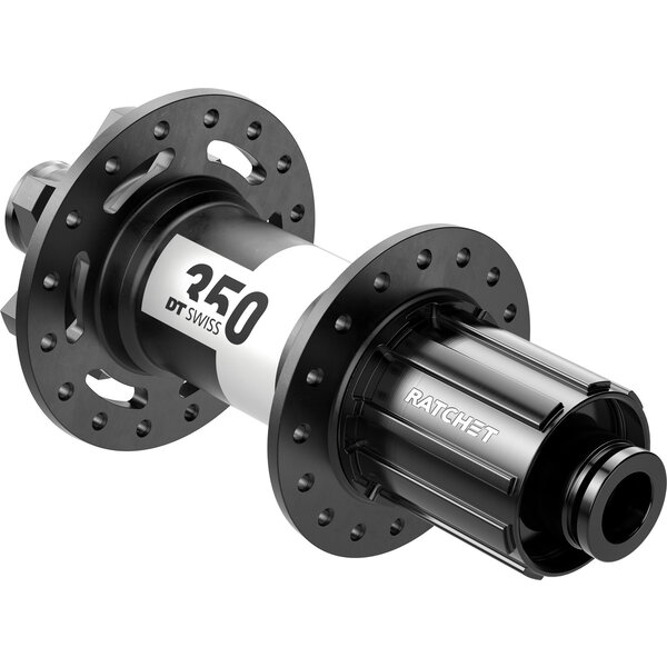 DT Swiss DT Swiss 350 Classic Rear Disc 6 Bolt 142 X 12 mm, Shimano HG 32 Hole, Black