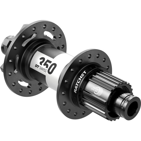 DT Swiss DT Swiss 350 Classic Rear Disc 6 Bolt 148 X 12 mm Boost, MICRO SPLINE 32 Hole, Black