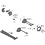 Shimano Shimano Spares BM-E8030/8031 lower mount rubber L