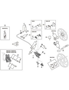 Shimano Shimano Spares BR-M315 pad spacer