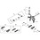 Shimano Shimano Spares BR-R9100 quick release assembly