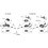 Shimano Shimano Spares SL-M5100 left hand upper cover fixing screw unit