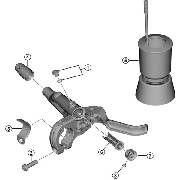 Shimano Shimano Spares BL-MT501 cap