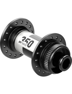 DT Swiss DT Swiss 350 Classic Front Disc Centre-Lock 100 X 12 mm, 28 Hole, Black