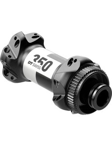 DT Swiss DT Swiss 350 Straight Pull Front Disc Centre-Lock 100 X 12 mm, 24 Hole, Black