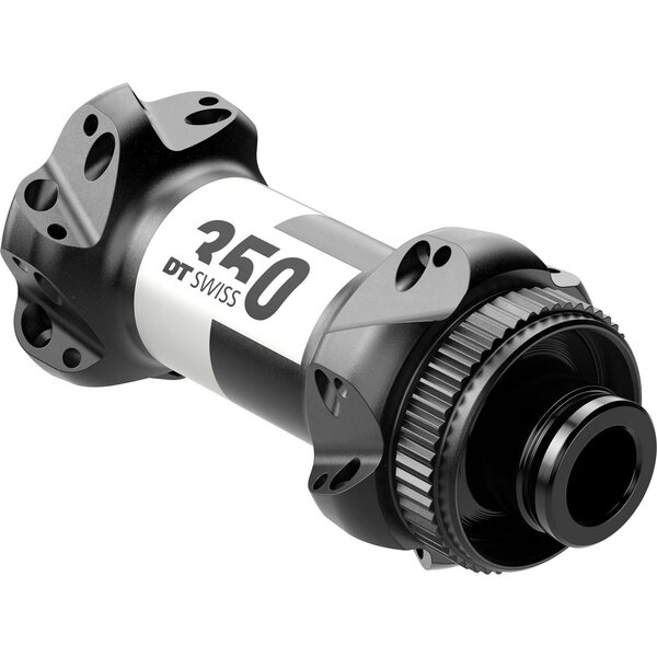 DT Swiss DT Swiss 350 Straight Pull Front Disc Centre-Lock 100 X 12 mm, 24 Hole, Black