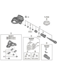 Shimano Shimano Spares PD-6610 indicator