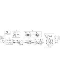 Shimano Shimano Spares SG-5R35 right hand dust cap A