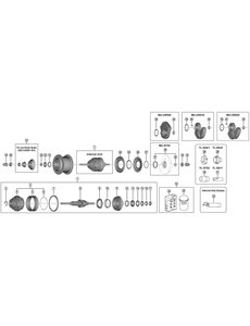 Shimano Shimano Spares SG-C3000-7R left hand cone W/dust cap