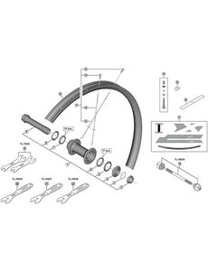 Shimano Shimano Spares HB-M618 right hand cone with dust cap