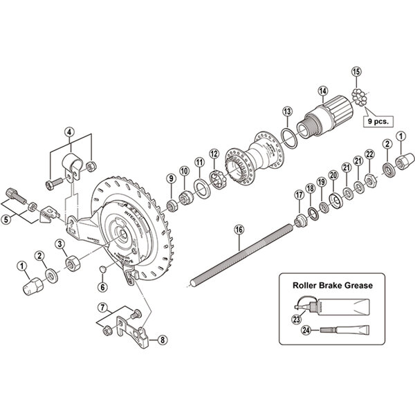 Shimano Shimano Spares HB-6400 seal ring
