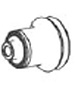 DT Swiss DT Swiss Rear Spacer 135 mm Left Hand Side For FR / 440 Hub
