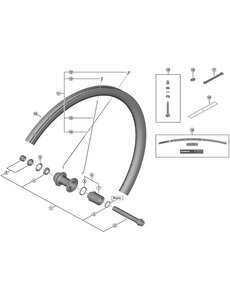 Shimano Shimano Spares WH-RS710-C32-TL-F valve unit