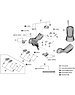 Shimano Shimano Spares ST-R7020 left hand name plate and fixing screw