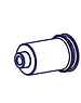 DT Swiss DT Swiss HWAXXX00S3170S Rear Hub Spacer, Non-Drive Side For 11-Speed, 130 mm, DiCUT