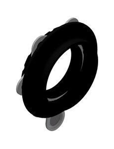 DT Swiss DT Swiss Centre-Lock To 6-Bolt Fitting Adapter With Sensor Magnet