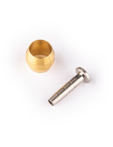 Shimano (use a combination of a 00269438 and 00293013) Shimano Spares SM-BH90 2.1 mm bore olive and connecter insert