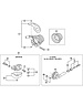 Shimano Shimano Spares ST-3S42J cable adjusting barrel unit
