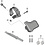 Shimano Shimano Spares SC-E7000 stay B with nut, 35 mm