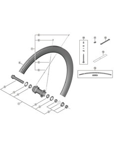 Shimano Shimano Spares WH-R8170-C50-TL-F spoke, 272 mm