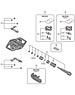 Shimano Shimano Spares PD-M8120 pedal axle assembly, left hand