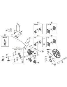 Shimano Shimano Spares BR-RS505 bleeding spacer