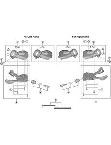 Shimano Shimano Spares SL-U5000 Inner hole cap