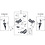 Shimano Shimano Spares ST-4700 left hand name plate and fixing screw