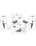 Shimano Shimano Spares ST-4700 left hand name plate and fixing screw