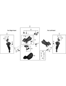 Shimano Shimano Spares ST-9001 left hand bracket